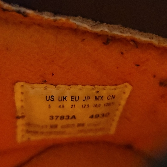 Navy blue Toddler Timberlands - Picture 9 of 11